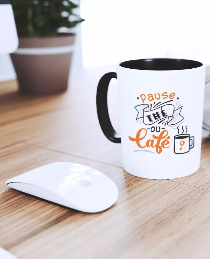 Création d'une tasse mug