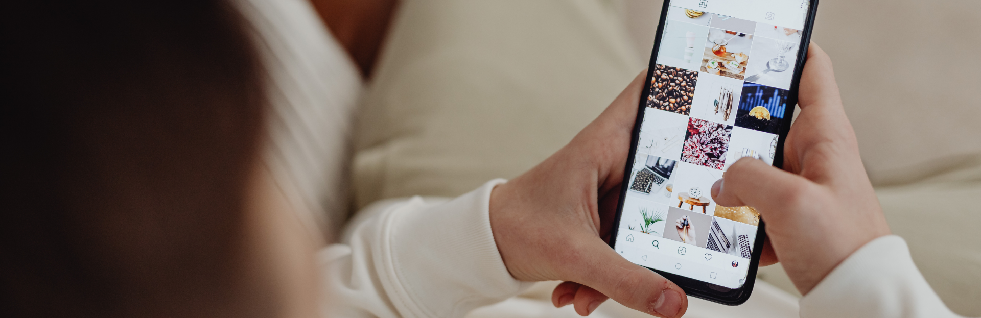 Feed Instagram Stratégie digitale contenu visibilité